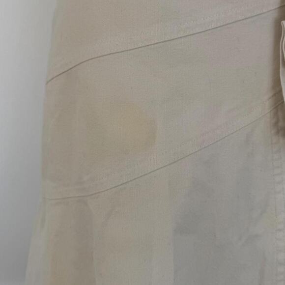 VINTAGE NANETTE LEPORE BUTTONED MIDI SKIRT - Picture 6 of 8